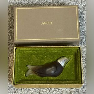 Vintage Avon Love Bird Rapture Perfume 1/4 Fl oz 0.25 Fl oz Original Box